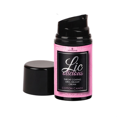 Sensuva Lic-O-Licious Cotton Candy Oral Delight Cream, 1.7 fl oz - SEN-VL470
