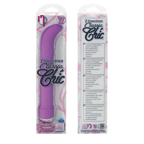 7 Function Classic Chic Standard G Vibe - Purple by CalExotics
