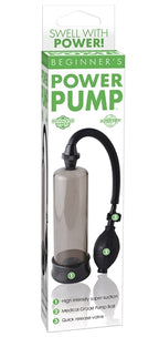 Pipedream Beginner Power Pump — Penis Pump, Smoke - PD3241-24