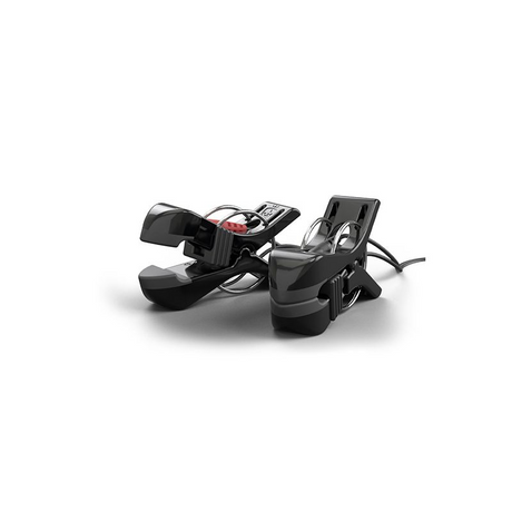 Mystim Barry Bite Bipolar E-Stim Nipple Clamps (Black) - MY6109