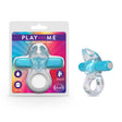 Blush Play With Me Bull Vibrating C-Ring — Blue - BL-74202