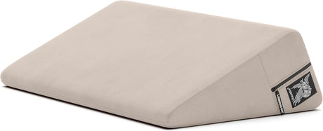 Liberator Wedge Décor Velvet Cream — 27° Support Pillow (14×24×7 in) - L8260