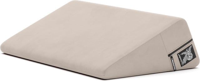 Liberator Wedge Décor Velvet Cream — 27° Support Pillow (14×24×7 in) - L8260