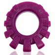 Oxballs Cock-Lug Cockring — Liquid Platinum Silicone, Plum - OX-1922-PLM