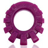 Oxballs Cock-Lug Cockring — Liquid Platinum Silicone, Plum - OX-1922-PLM
