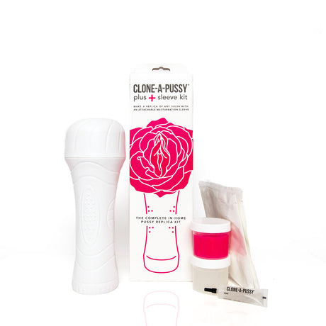 Clone-a-Willy Clone-A-Pussy+ Sleeve Kit — Hot Pink - BD2008