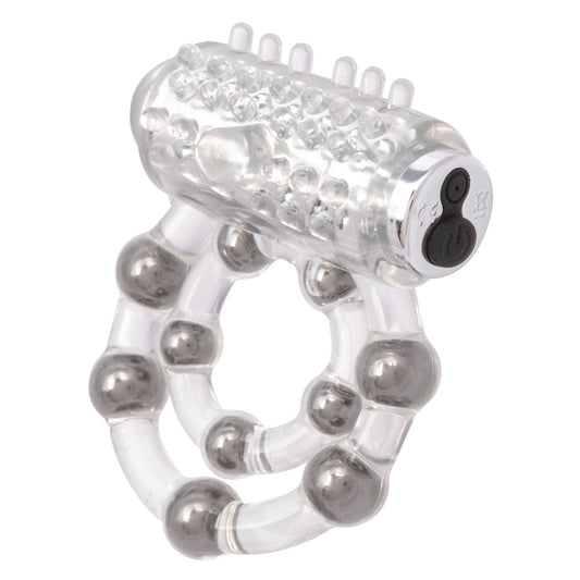 CalExotics Maximus Enhancement Ring — 10 Stroker Beads, Rechargeable - SE1456203