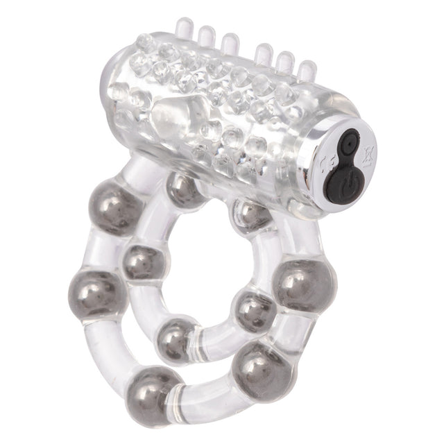 CalExotics Maximus Enhancement Ring — 10 Stroker Beads, Rechargeable - SE1456203