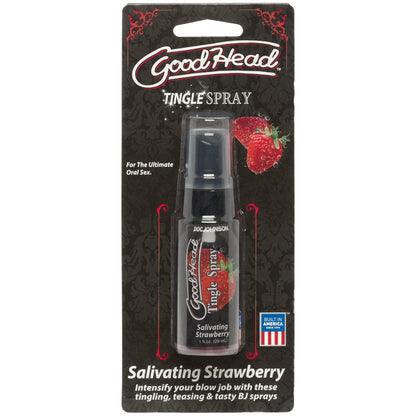 Goodhead - Tingle Spray - 1 Fl. Oz. Salivating Strawberry by Doc Johnson