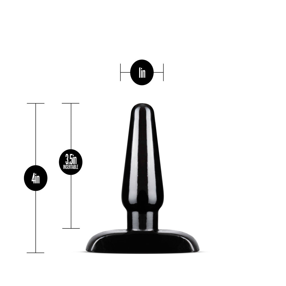 Anal Adventures - Basic Plug Kit - Black by Blush