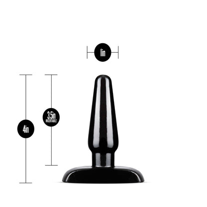 Anal Adventures - Basic Plug Kit - Black by Blush