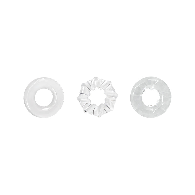 nsnovelties Renegade Dyno Ring — Clear TPE Ring - NSN-1111-31