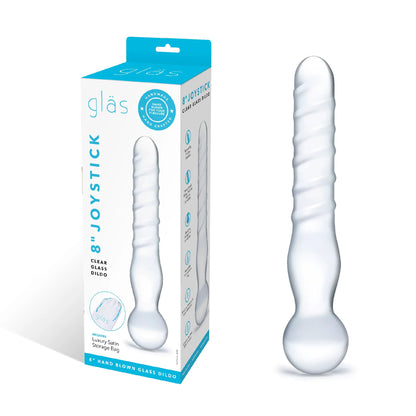 Joystick Clear Glass Dildo by Last Lixxx
