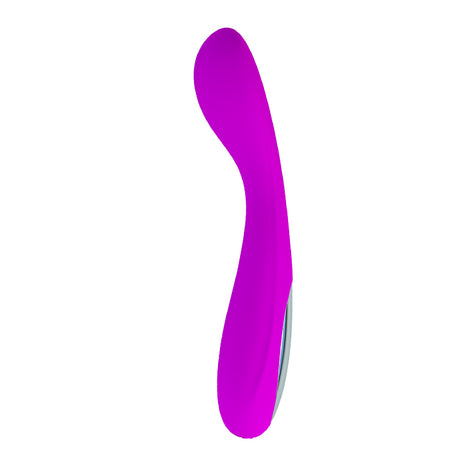 Pretty Love Nigel Rechargeable Vibrator — 30 Functions, Purple, 6.82 in - BI-014422