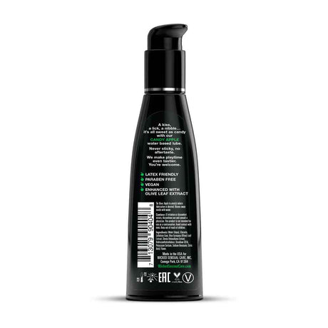 Wicked Sensual Care Aqua Candy Apple Water-Based Lubricant, 4 fl oz - WS-90404