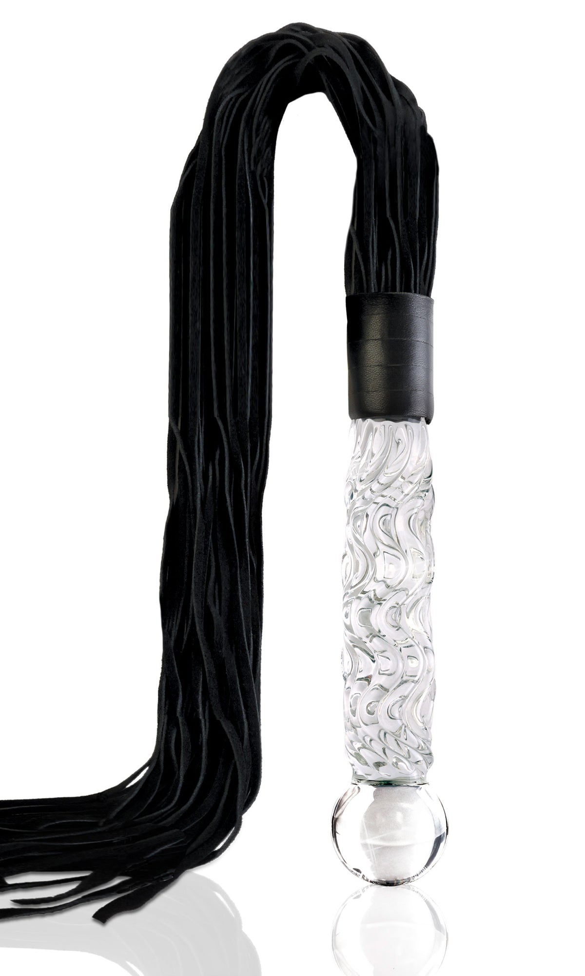 Icicles No. 38 - Clear / Black by Pipedream