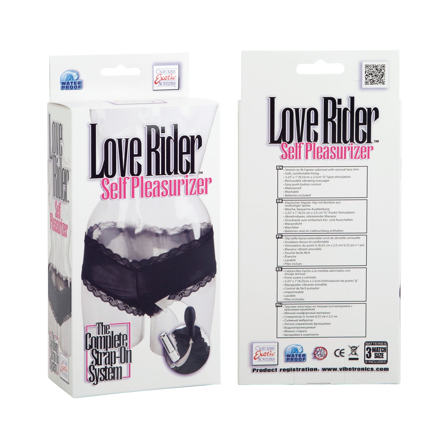 Love Rider Self Pleasurizer - Black by CalExotics