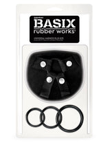 Pipedream Basix Plus-Size Universal Harness with 3 Silicone Rings - PD4320-02