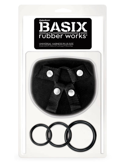 Basix Rubber Works Universal Harness - Plus Size by Pipedream