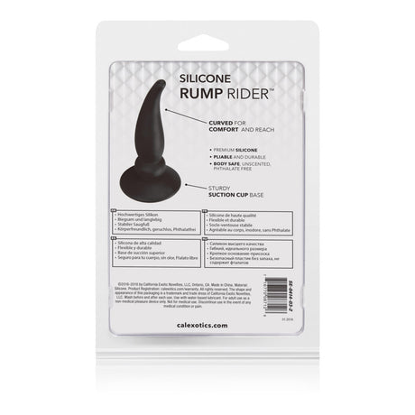 CalExotics Silicone Rump Rider Tapered Anal Plug with Suction Base - SE0414032