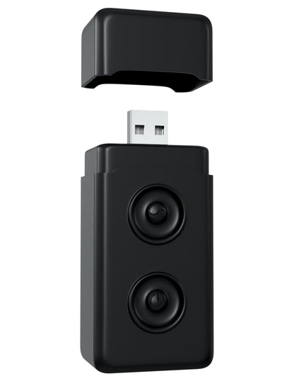 Waterproof Remote Control Bullet - Black