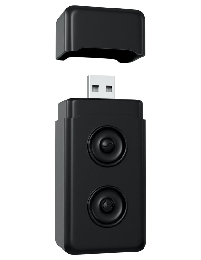 Waterproof Remote Control Bullet - Black