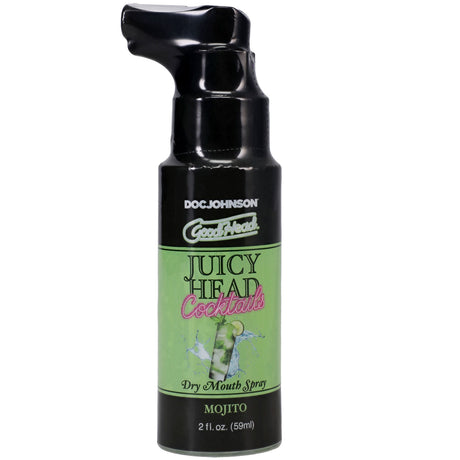 Doc Johnson GoodHead Juicy Head Mojito Dry Mouth Spray, 2 fl oz - DJ1361-59-BX