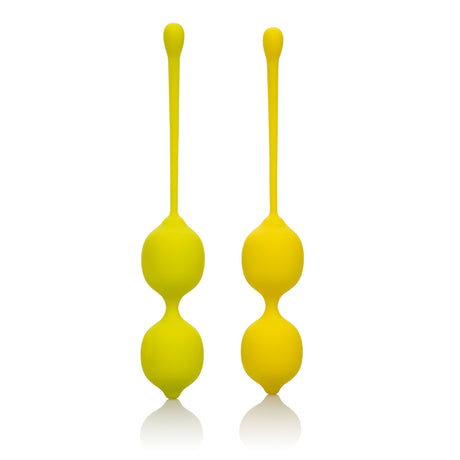 CalExotics Lemon Kegel Training Set — 2-Piece (60 g & 100 g) - SE1290303