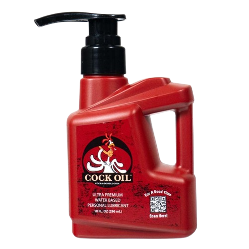 Cock Oil Water-Based Lubricant 10 fl oz Pump Bottle - CO7140