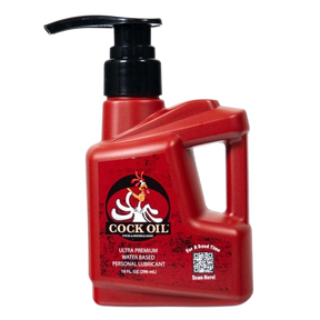 Cock Oil Water-Based Lubricant 10 fl oz Pump Bottle - CO7140