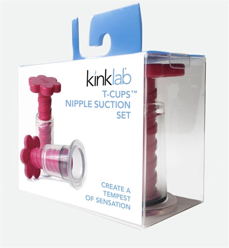 T-Cups Nipple Suction Set by Kinklab