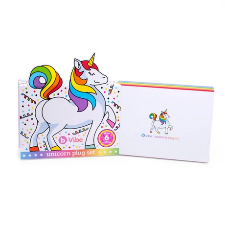 b-Vibe Unicorn Plug Limited Edition Set — 6-Piece - BV0847