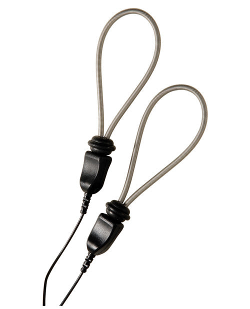 ElectraStim Accessory - Metallic Adjustable Cock Loops by ElectraStim