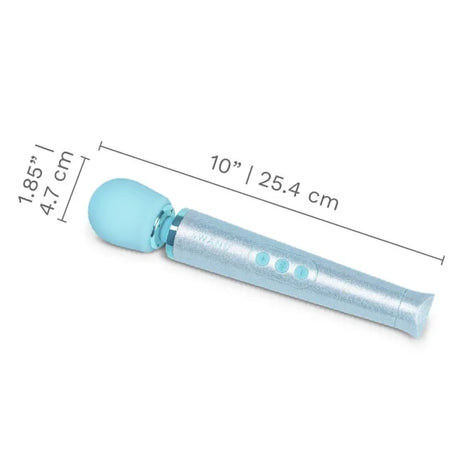 LE Wand Petite Wand Vibrator — All That Glimmers Set (Blue) - LW5576