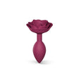 Love to Love Open Roses M Anal Plug — Plum Star, Silicone - LV2411