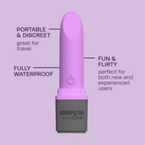 plusOne Read My Lipstick Vibe — Cosmo Lipstick-Style Vibrator - PO6890