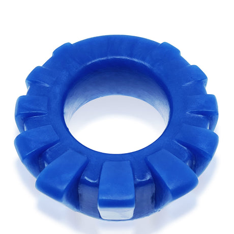 Cock-Lug Lugged Cockring - Marine Blue