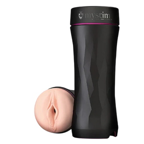 Mystim Opus E Vagina Masturbator — Black, 10 in - MY3511