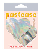 Pastease Hologram Heart - Silver O/S by Pastease