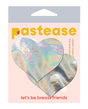 Pastease Hologram Heart - Silver O/S by Pastease
