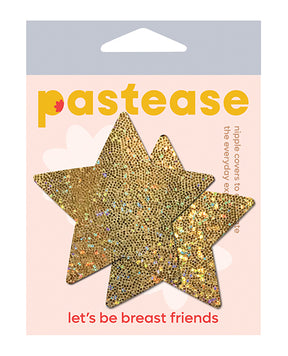 Pastease Glitter Star - Gold O/S by Pastease