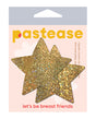Pastease Glitter Star - Gold O/S by Pastease