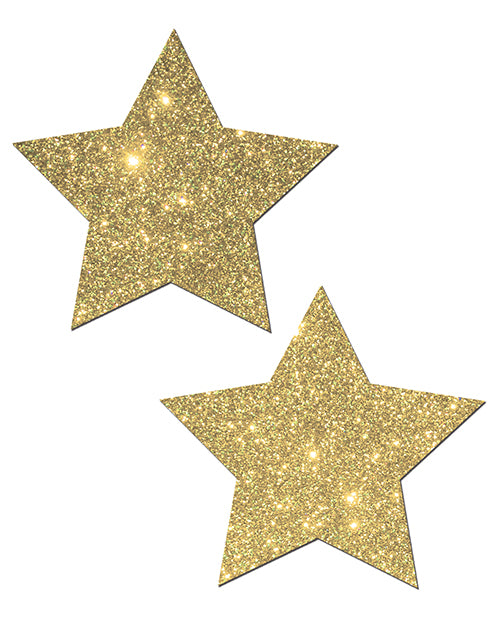 Pastease Glitter Star - Gold O/S by Pastease