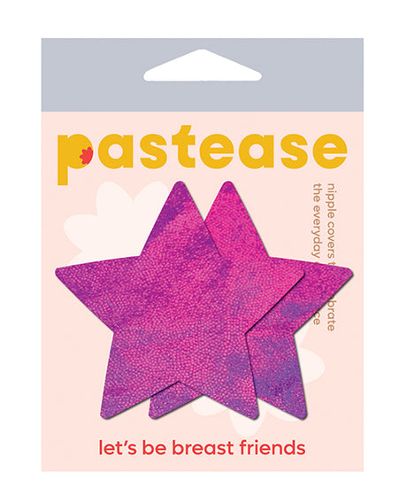 Pastease Hologram Star - Pink O/S by Pastease
