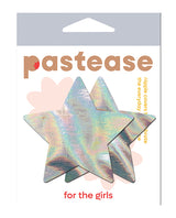 Pastease Hologram Star - Silver O/S by Pastease