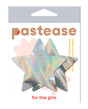 Pastease Hologram Star - Silver O/S by Pastease