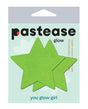 Pastease Star - Glow in the Dark Green O/S by Pastease