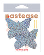 Pastease Premium Glitter Butterfly - Silver O/S by Pastease