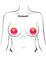 Pastease 8-Ball - Neon Pink/Yellow O/S by Pastease