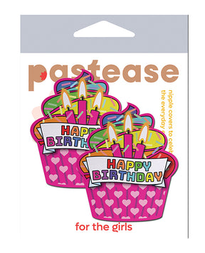 Pastease Happy Birthday Cupcake - Multicolor O/S by Pastease